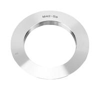 Bewinner Camera Adapter Ring , Fit for M42 Lenses, Copper Construction, User Friendly Design, Fit for SA Mount Camera Copper Lens Mount Adapter