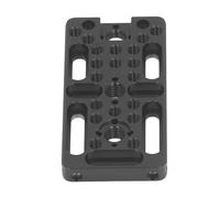 Bewinner Camera Cheese Plate Lightweight Aluminum Alloy Arrow Storage Case Mounting Plate for DSLR Mirrorless Cameras Tripod Attachment