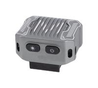 Bewinner Camera Flash, 6500K, 2-Level Output, 400 Full-Power Flashes (Gray) | Aluminum Alloy, Outdoor Photography, Fuji Mirrorless, Hot Shoe Mount, Type C Charging, 40-minute Recharge