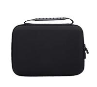 Bewinner Camera Storage Bag with Retractable Handle Shoulder Strap Splash Proof Shock Absorbing Liner Dual Zippers for Action 6 and Accessories
