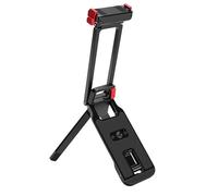 Bewinner Camera Table Tripod, Aluminum Alloy Magnetic Quick Release Tripod with Arca Hole, Foldable Tabletop Stand Handheld Grip for for Osmo Action 3 4 5 Pro