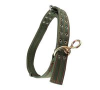 Bewinner Canvas Cattle Collar for Cows Below 1.3 Tons, Adjustable Length 4.7x150.5CM Cow Hauling Strap, Heavy Duty Livestock Traction Strap with Double Row Holes and Thick Pin Buckle, (Large)