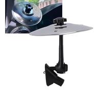 Bewinner Car Cymbal, Stainless Steel On Car Crash Cymbal, Air Vent Musical Driving Fun for Sedans SUVs Trucks with Easy Installation No Tools Needed (Silver)