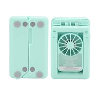 Bewinner Cell Phone Cooler Stand with RGB Lights, 2S Fast Cooling to 15°C, Adjustable Height Phone Radiator Fan, Low Noise for Live Streaming Mobile Gaming (Green)