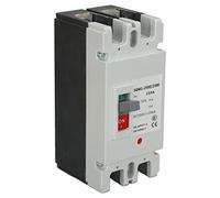 Bewinner Circuit Breaker 2P MCCB, 250A 500V DC Solar Battery Protection Switch Isolator, 20KA Breaking Capacity Moulded Case Protector Switch for Photovoltaic Power System Overload Short