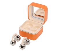 Bewinner Clip On Bluetooth Earbuds with LED Mirror Charging Case, 48H Playtime, IPX6 Water Proof, Touch Control, Ear Hook Design for Women, Bluetooth 6.0 Clip On Earbuds