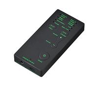 Bewinner Compact Voice Changer Device Mini Sound Card for Live Streaming Online Chatting Singing, 4 Sound Effects 4 Voice Changes, Black Color