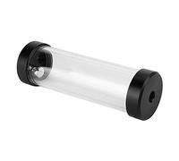 Bewinner Computer Liquid Cooler Reservoir, G1/4Holes Water Pump Tank with Anti-Cyclone, Mute Water Reservoir Tank for PC Water Cooling System Heat Sink