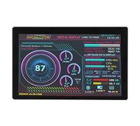 Bewinner Computer Temp Monitor, 5 Inch IPS USB Mini Screen, PC Sensor Panel Display, PC CPU RAM HDD Data Monitor for RPi for Linux for WINDOWS