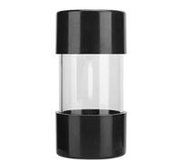 Bewinner Computer Water Cooling Tank, 100mm Transparent Cylindrical CPU PC Water Cooler Tank, G1 / 4 Thread Cooling Reservoir, Water Cooling Radiator Kit
