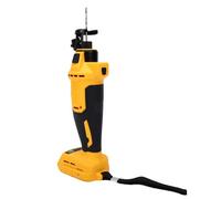 Bewinner Cordless Drywall Cut Out Tool, Brushless Motor 30000 RPM, Adjustable Depth to 35mm, Tool-Free Bit Change, LED Light, Fits Batteries (Battery Not