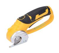 Bewinner Cordless Electric Scissors, 4V Rotary Cutter with Safety Lock, LED Light and Rechargeable Battery for Cutting Cardboard, Fabric, Carpet, Plastic, Max 1/4in Thick, Ergonomic