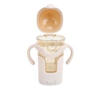 Bewinner Cordless Insulated Baby Bottle Electric Heating Infant Bottle 7500mAh Battery 240ml Fast 2-Min Warmth 48hr Temp Retention Precise 38-50℃ Settings Portable Rechargeable for Home