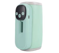 Bewinner Cordless Milk Bottle Warmer Portable,11 Temp Settings with Digital Display, 360° Heating Sleeve Night Light for Baby, Fits 2.56 to 3.15in Bottles for Travel, Home (Green)