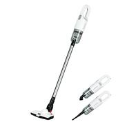 Bewinner Cordless Vacuum Cleaner Rechargeable, Handheld Stick Vacuum Floor Cleaner, Powerful Suction Portable Stick - 2 Gears, 12000Pa, 6000mAh for Carpet Hard Floor Car Pet Fur (White)
