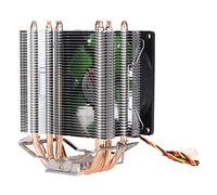 Bewinner CPU Air Cooler, 90mm Silent CPU Cooler Fan with with 4 Direct Contact Heatpipes for Computer CPU Cooling Heatsink (single fan)