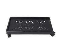 Bewinner CPU Stand Under Desk with Locking Wheels, Universal Mobile PC Tower Holder with 4 Casters, 30KG Heavy Duty ABS Riser for Computer Case, Pet Bowl, Flower Pot