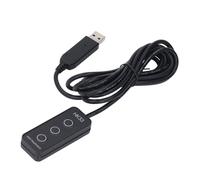Bewinner Custom USB Mini Keypad, Programmable Macro Keyboard Raised Braille Design, Magnetic Mounting One Handed Keyboard for PC Video Game Office Work (HK33 3 Key Positions)