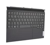 Bewinner D10 Yoga Duet3 2 in 1 Tablet Keyboard with Touchpad, Standard QWERTY US Layout, Full-Sized Keys, Easy to Install Replacement for Yoga Duet 3, Black