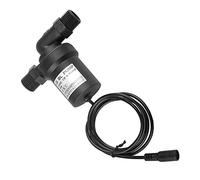 Bewinner DC 12V 10W Brushless Solar Hot Water Circulation Pump | Submersible Land Use, 8Lmin , 40ft Head, Quiet 35dB Operation, Long Life 40000hrs
