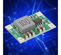 Bewinner DC DC Converter, Module 5-18V to 3V 3.3V 3.7V 4.2V 5V 6V Max 4A Output 77-93 Pct Efficiency with Over Current Short Circuit Thermal Protection for DIY Motor (5-18V to .7V)