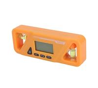 Bewinner Digital Inclinometer Level Angle Measuring Gauge White (Yellow) | Magnetic Base, Absolute And Relative, Multipurpose, Data Lock Function, Quick Response, 72g, 2 Degree Repeatability