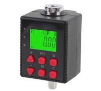 Bewinner Digital Torsion Adapter 1/4" Square Drive 0.3-30 N.m, Digital Torque Wrench Adapter with Sound & Light Alert, LCD Backlit Display, 500 Data Memory, 5 Units (N.m, Lb.ft, Lb.in,