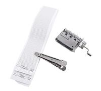 Bewinner DIY Music Box Kit, 30-Note Tape Hand Crank Music Box Movement+Hole Puncher+3 Blank Strip Tapes DIY Make Your Music Tool Kit