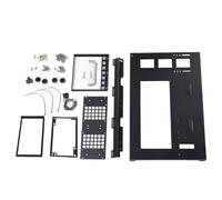 Bewinner DIY Open Computer Case Rack ATX M ATX ITX Steel Plate Frame Chassis, Open Air Test Bench Support 360 Water Cooling & Full Height GPU with Handle