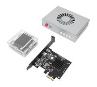Bewinner DMA Fuser Complete Kit, HDMI Synthesizer Combiner Overlay Adapter, 4K 60Hz Lossless, Aluminum Alloy Video Processor for Gaming Consoles, Financial Trading Rooms and Video