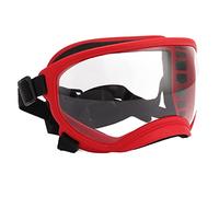 Bewinner Dog Goggles for Large Dogs, Windproof UV Protection Sunglasses for Dogs Adjustable Strap, Durable Pet Eye Wear, Red Frame Black Goggles (Red Frame)