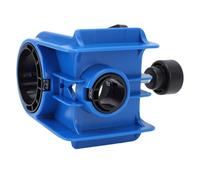 Bewinner Door Lock Installation Kit with Adjustable Guide Template & Carbon Steel Hole Saw for 1-3/8" to 1-3/4" Thick Wood Doors, Spherical Lock Hole Saw Set, Drill Rod & Wrench Included