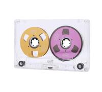 Bewinner Double Sided 50 Minute Recording Cassette Tape with Stunning Visual Impact for Music Enthusiasts, Suitable for Indie and Hip Hop Artists, ABS and Aluminum Construction