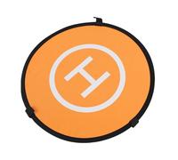 Bewinner Drone Landing Pad Foldable Rain-Proof Reflective Mat for Helicopter Quadcopter, Oxford Cloth, Bright Colors, Ground Nails, for Nighttime Flights (40cm)