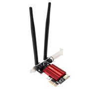 Bewinner Dual Band PCIe WiFi Card, PCB ABS Wireless Network Adapter 1200Mbps, Bluetooth 4.0 802.11ac 2.4G 5G with Dual 8dBi Antennae for Laptop Users Streaming Gaming Office