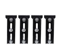 Bewinner Durable Metal Bunk Bracket Set for Boat Trailer Bunks, Easy Installation for Smooth Sailing, 1.5x3 2x3 3x3 Crossbeams
