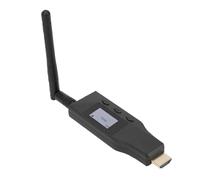 Bewinner EARC ARC Audio to Bluetooth 5.2 Transmitter for TV, Dual Headphones Speakers Pairing, AptX HD LL, 50M Range, CEC Remote Volume Control, Display Screen
