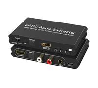 Bewinner EARC Optical Sound Extractor, EARC to Optical Adapter 24bit 192KHz 7.1 5.1 2.0 Audio Output for TV Home Theater Conference Room