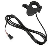 Bewinner Electric Bike Thumb Throttle, 68.9in Bike Speed Control, 300X Speed Regulater Accelerator Conversion Part with Common Connector for Electric Bike