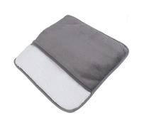 Bewinner Electric Heated Foot Warmer, Soft Cotton USB Foot Heating Pad, Fast Heat for Cold Feet Relief At Home, Office, Bed & Under Desk - Lightweight Portable Plug in Warmer for Men
