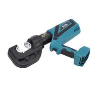 Bewinner Electric Hydraulic Crimping Tool 120KN, Battery Powered Cable Lug Crimper for Copper Aluminum Wires Up to 400mm², with 360° Swivel Head, Digital Display & LED Light