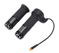 Bewinner Electric Scooter Throttle Grip Wear Proof Twist Accelerator Handle for Conversion, ABS Material, Pack of 2 for Riders, Out of the Box