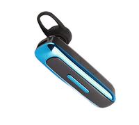 Bewinner Ergonomic Design Bluetooth Wireless Single Ear Hanging Earbuds for Driving with Shocking Bass Sound Unit Black Blue 1pc (Black Blue)