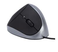 Bewinner Ergonomic Vertical Mouse, 6 ButtonS USB Wired Mouse with 3 DPI Adjustable Settings 800 1200 1600 for PC Laptop Gaming and Work