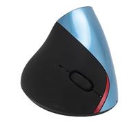 Bewinner Ergonomic Wireless Mouse, Rechargeable Vertical Optical Mouse with Adjustable DPI 800,1200,1600 Levels, Compatible with PC, Laptop, Tablet (Blue)