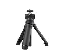 Bewinner Extendable Mini Camera Tripod, 49cm 4 Sections Portable Adjustable Selfie Stick with 360 Rotating Cold Shoe and 1/4" Thread for Camera Video Light Smartphone