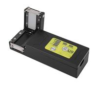 Bewinner Fiber Optic Efficient Thermal Stripper Tool Enhanced Vane/Wing Control for Large Fiber Projects 1-15 Cores Bundle, 1-48 Cores Bare, 2-24 Ribbon, -12 Non Visible, Aluminum Alloy Peach Wood