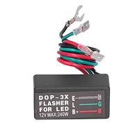Bewinner Flash Relay Dop 12vdc 20a Led Turn Signal Flasher Motorcycle | Abs, 2vd Current, Led Flasher Module, Lightweight, Reliable, Sturdy, Versatile, Practical