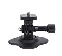 Bewinner Flexible Adhesive Helmet Mount for Action Cameras, Compatible with X5, 3, Osmo 360, Action 6, Adjustable for Flat and Curved Surfaces