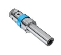 Bewinner Floating Tapping Chuck Holder Straight Shank Telescopic Tap Collet Toolholder for M2- Taps ER20 Adapter CNC Lathe, 20CrMnTi Steel Quenched Hardened High Concentricity (GS-TER20A-D25)